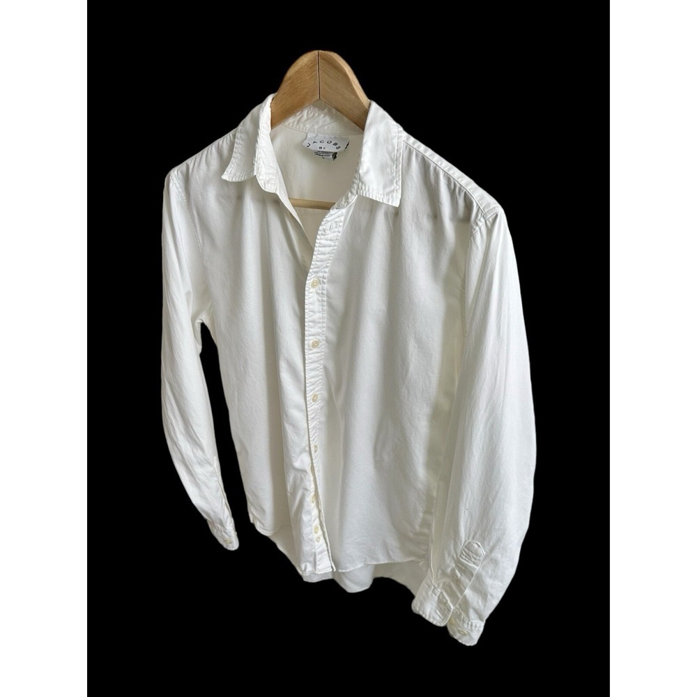 Women's Jacob's By Marc Jacobs button-up shirt White Sz Small Designer Casual